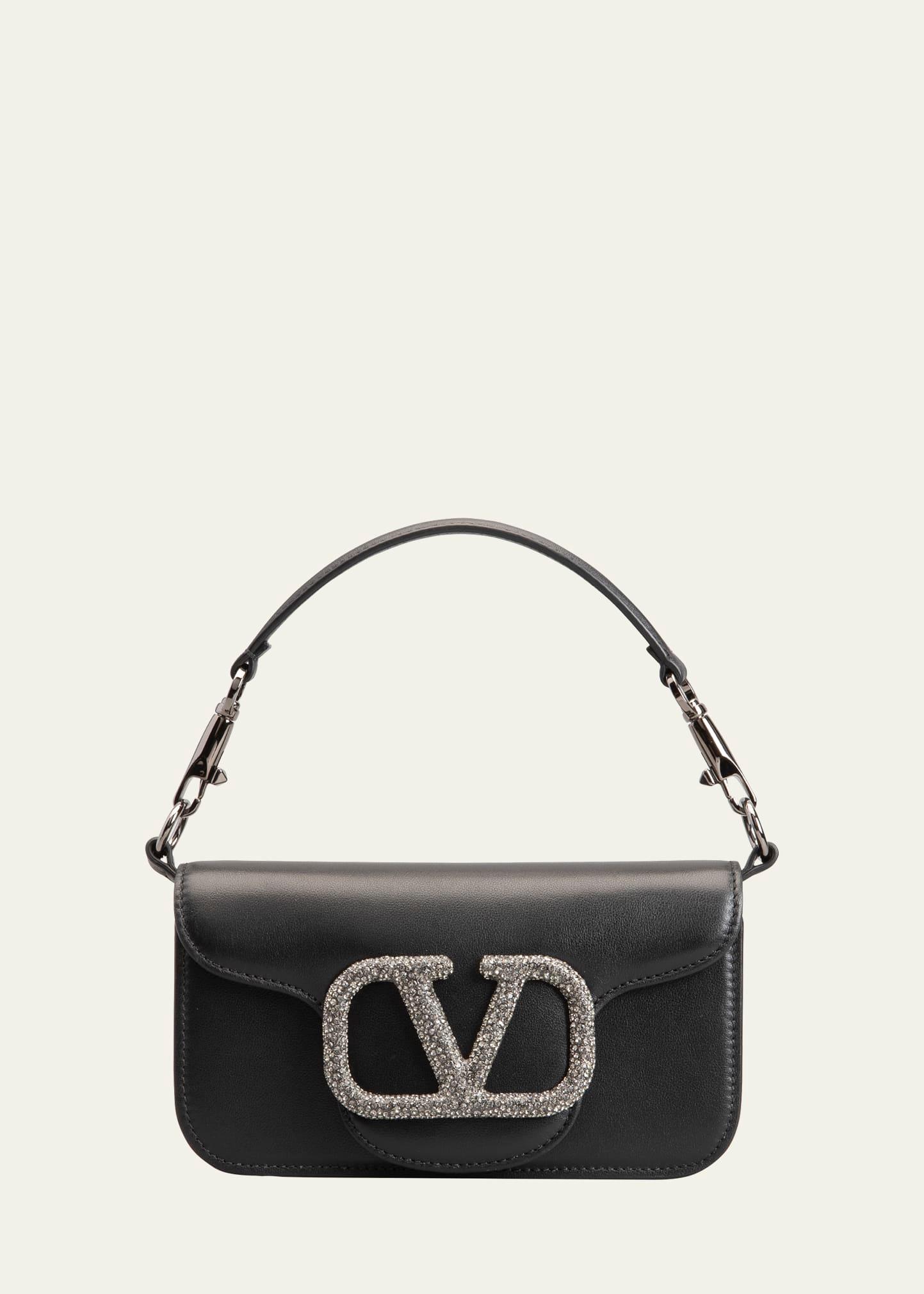 loco vlogo small calfskin shoulder bag
