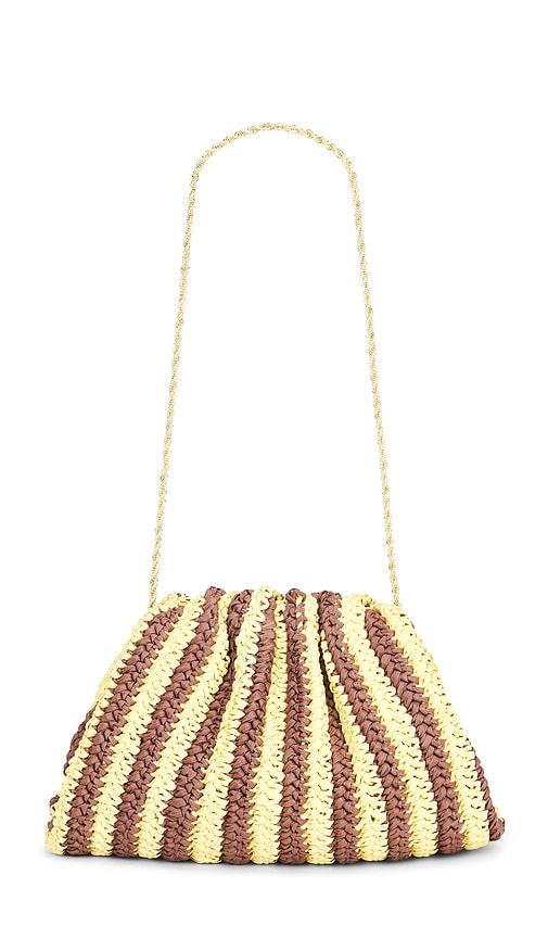 loeffler randall bailey clutch in brown.