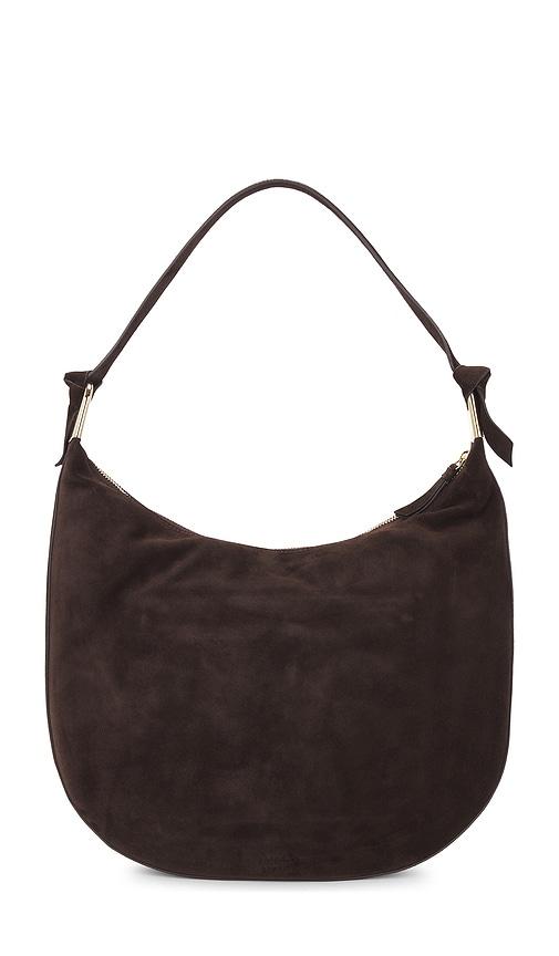 loeffler randall morgan hobo bag in chocolate.