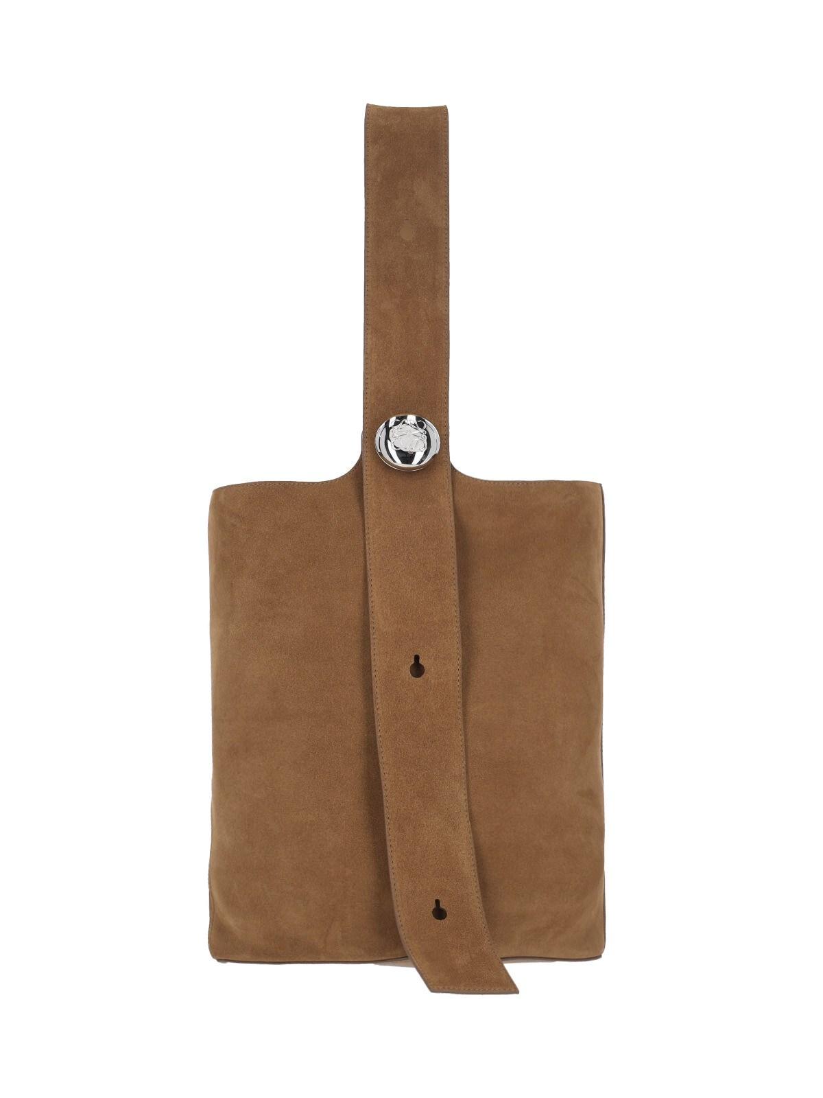 loewe "pebble" large bucket bag