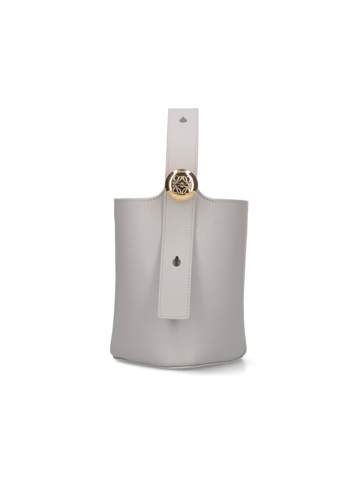 loewe "pebble" mini bucket bag