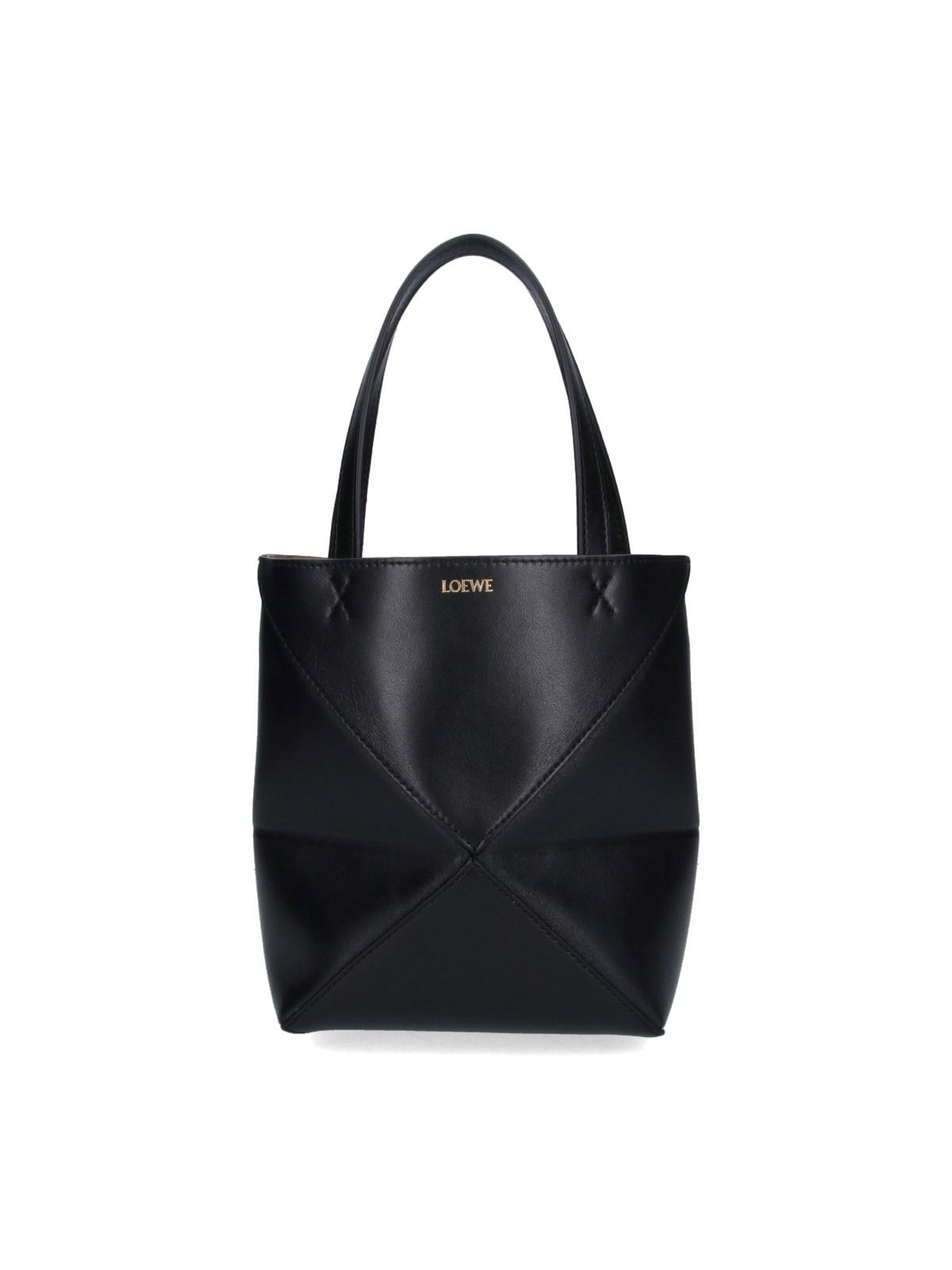 loewe "puzzle fold" mini tote bag
