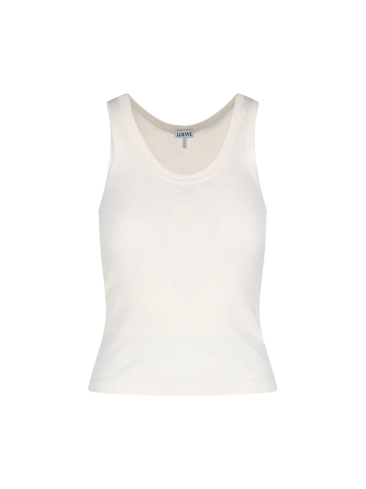 loewe 'anagram' silk tank top