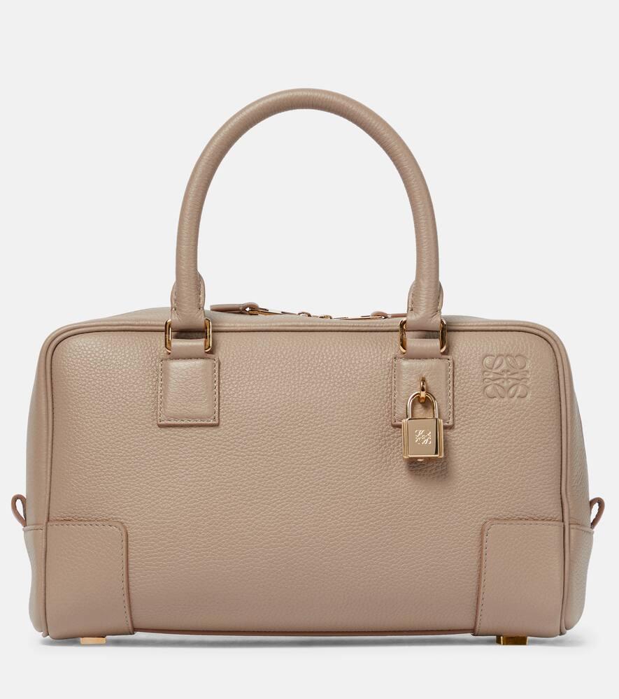 loewe amazona 23 leather tote bag