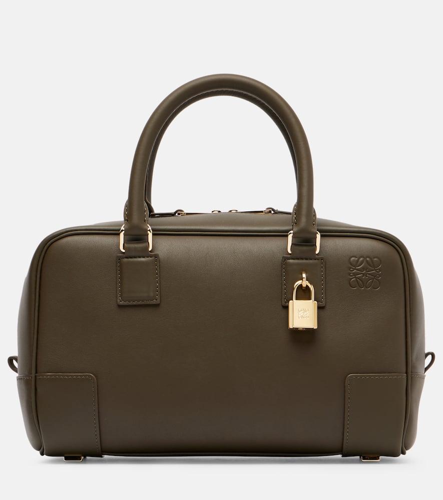 loewe amazona 23 leather tote bag