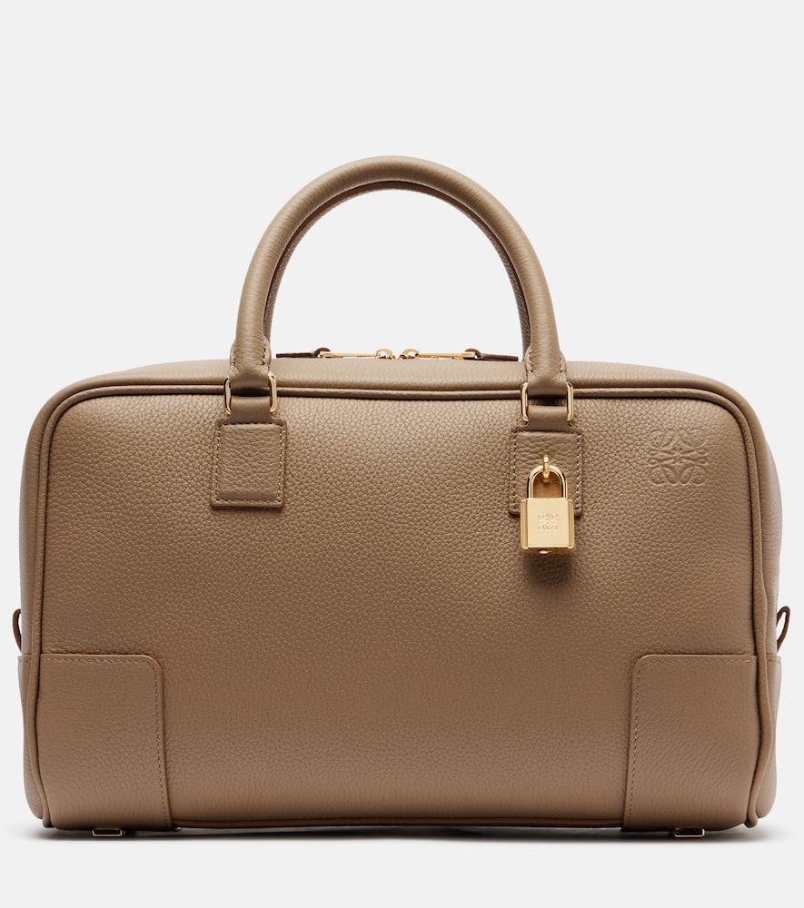 loewe amazona 28 leather tote bag
