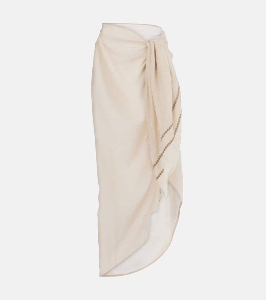 loewe anagram cotton beach cover