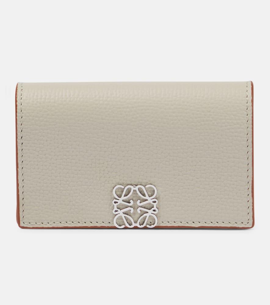 loewe anagram leather cardholder