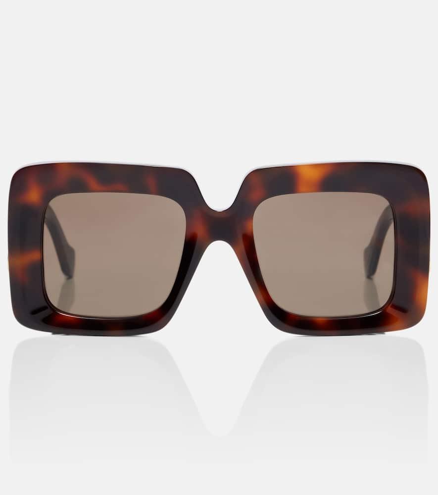 loewe anagram oversized square sunglasses