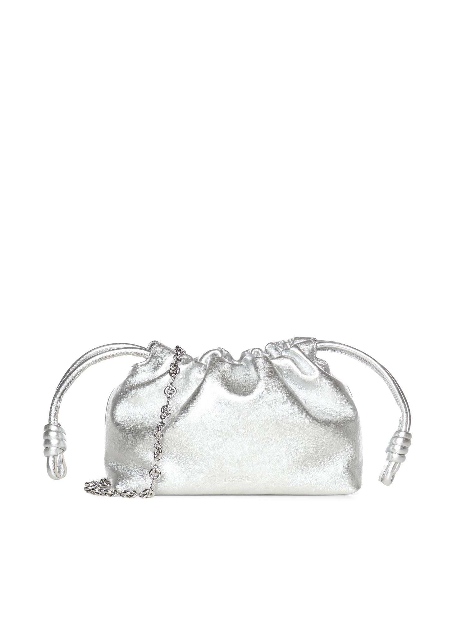 loewe bags silver calfskin - women