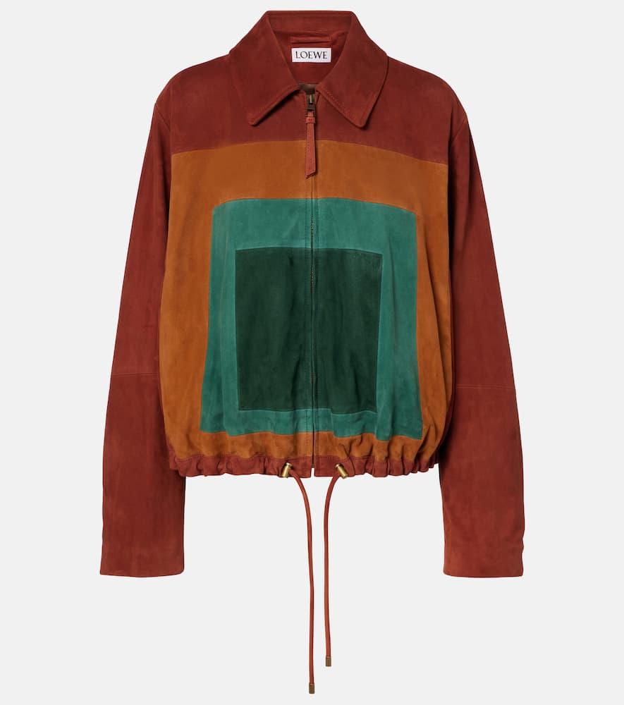 loewe balloon suede blouson