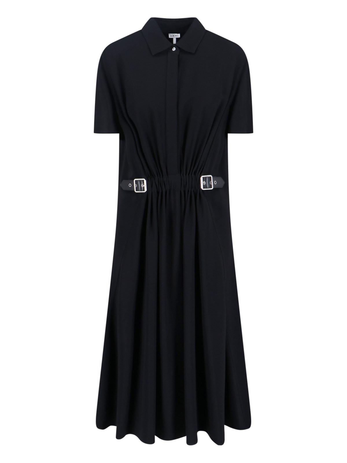 loewe belted dress