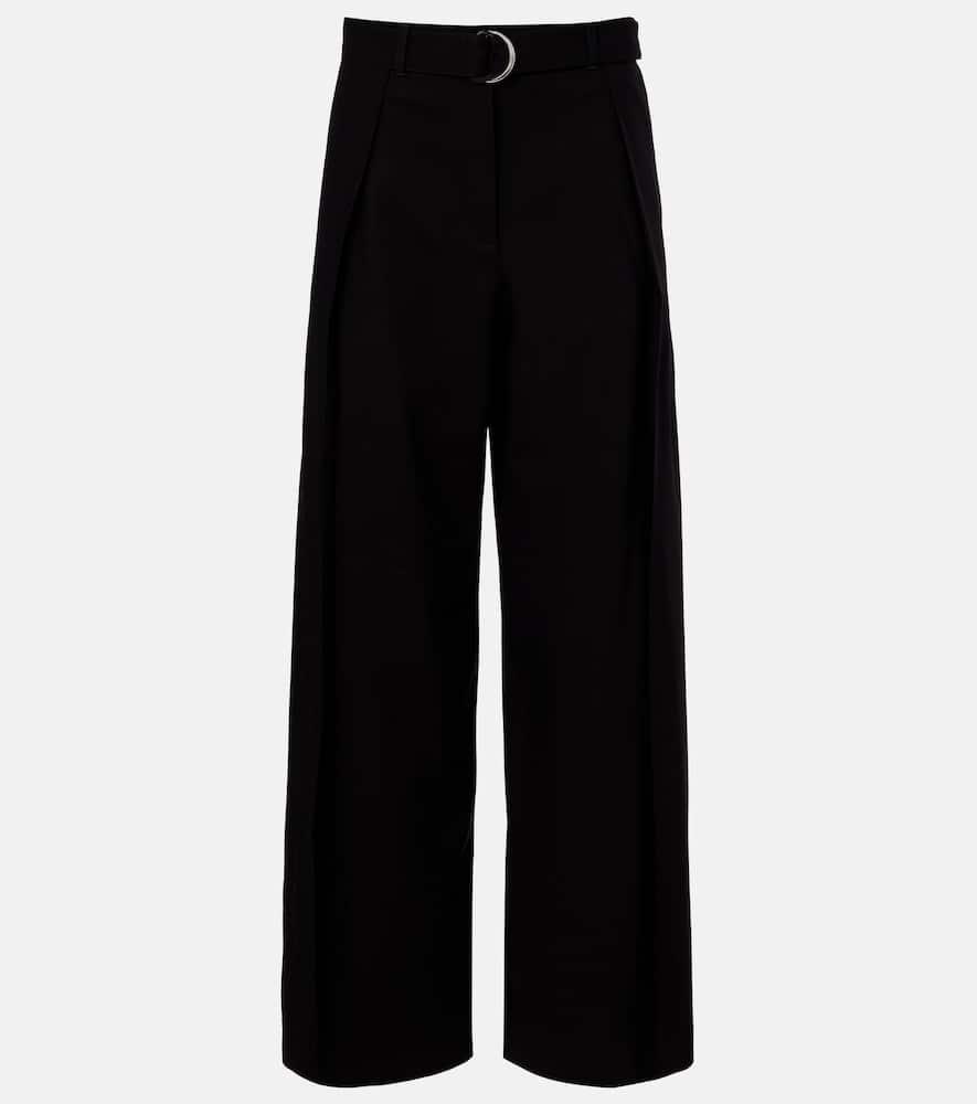 loewe belted wool wide
