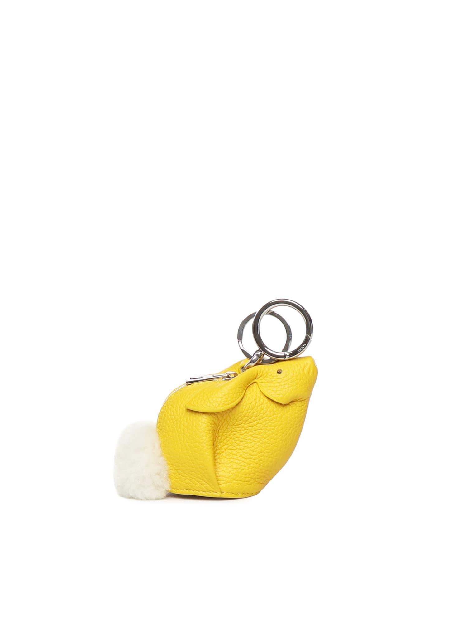 loewe calfskin bunny charm