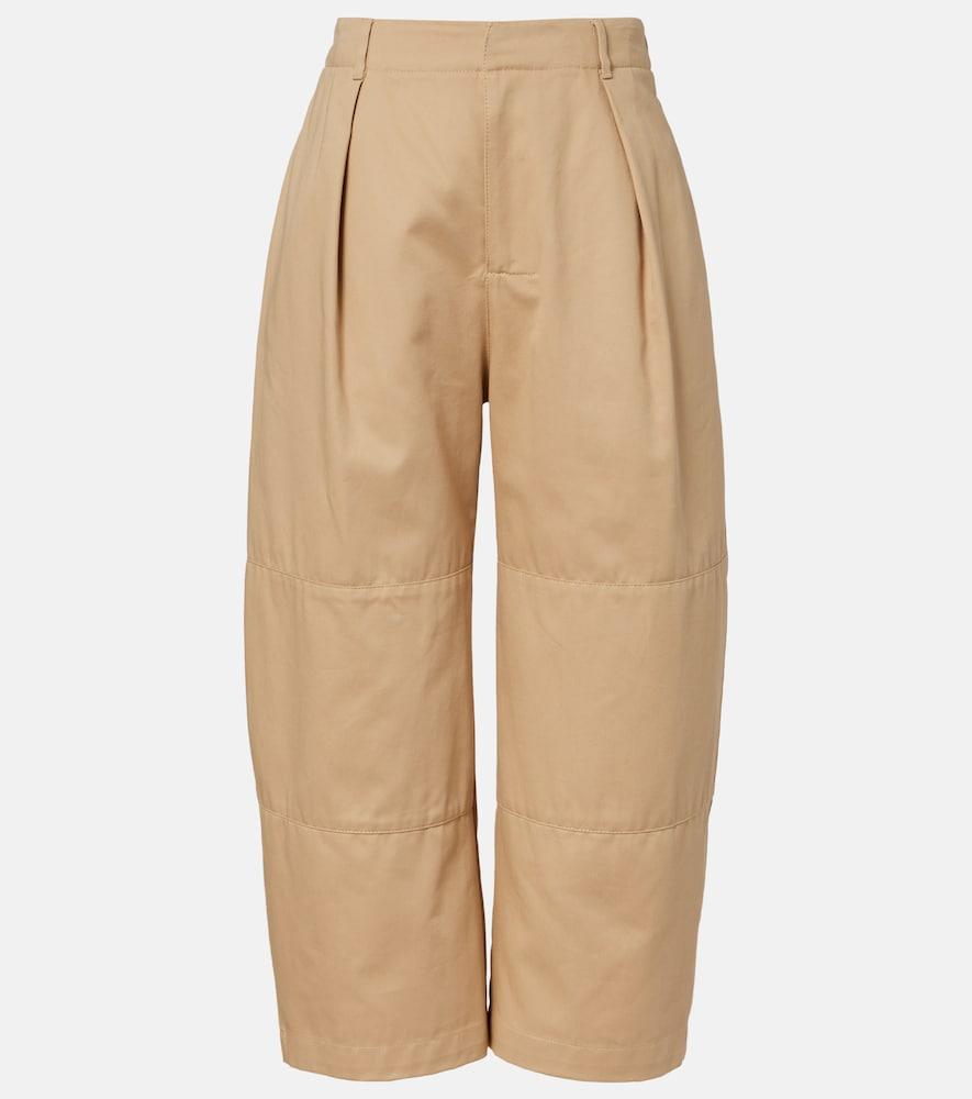 loewe cotton cropped wide