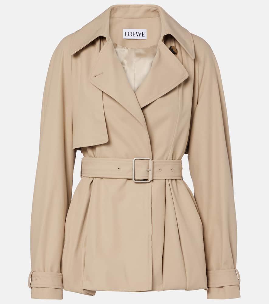 loewe cotton gabardine jacket