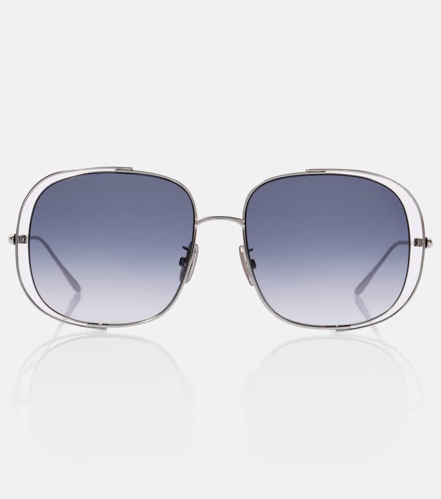 loewe cutout square sunglasses