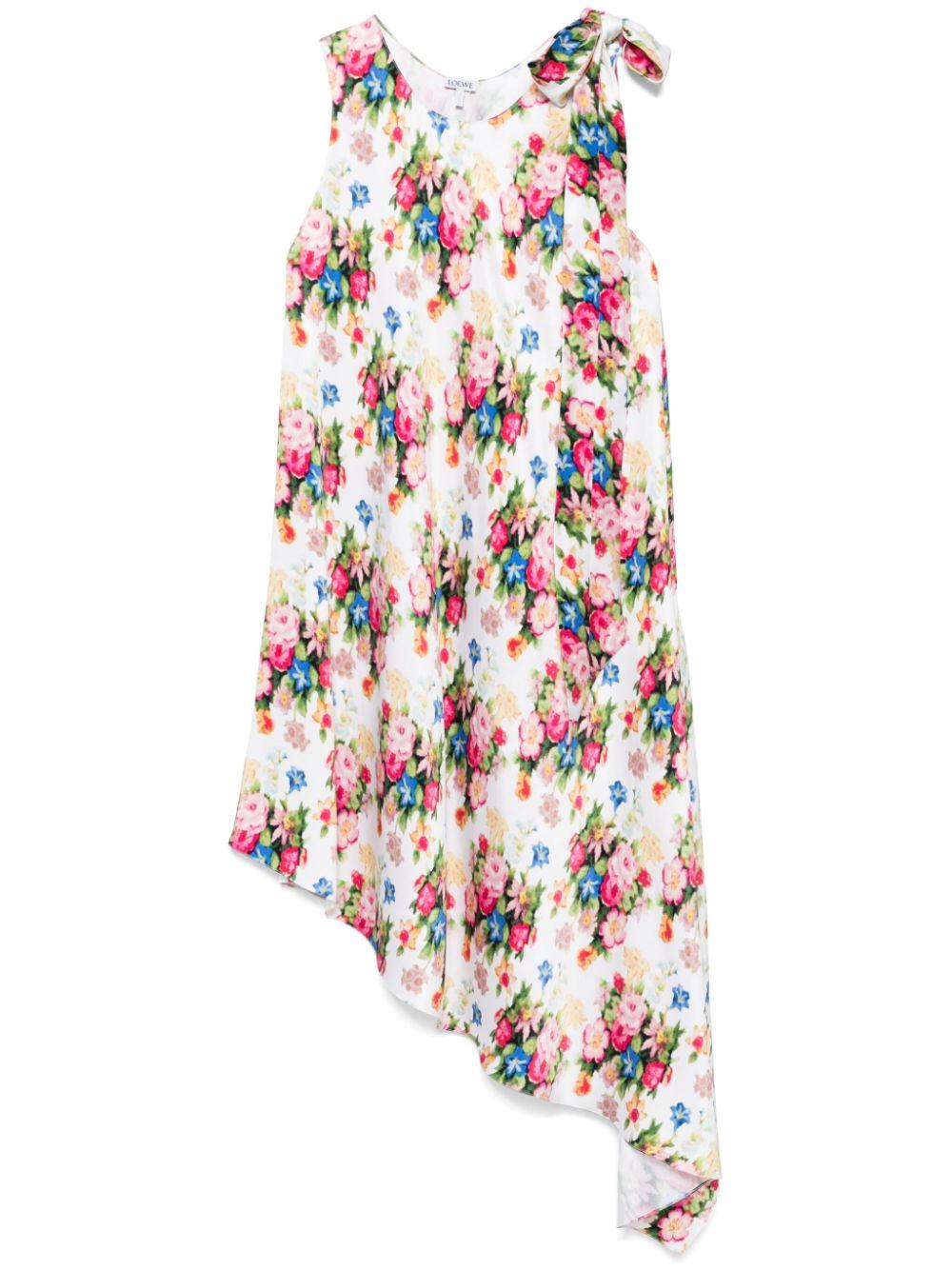 loewe dresses powder silk - women