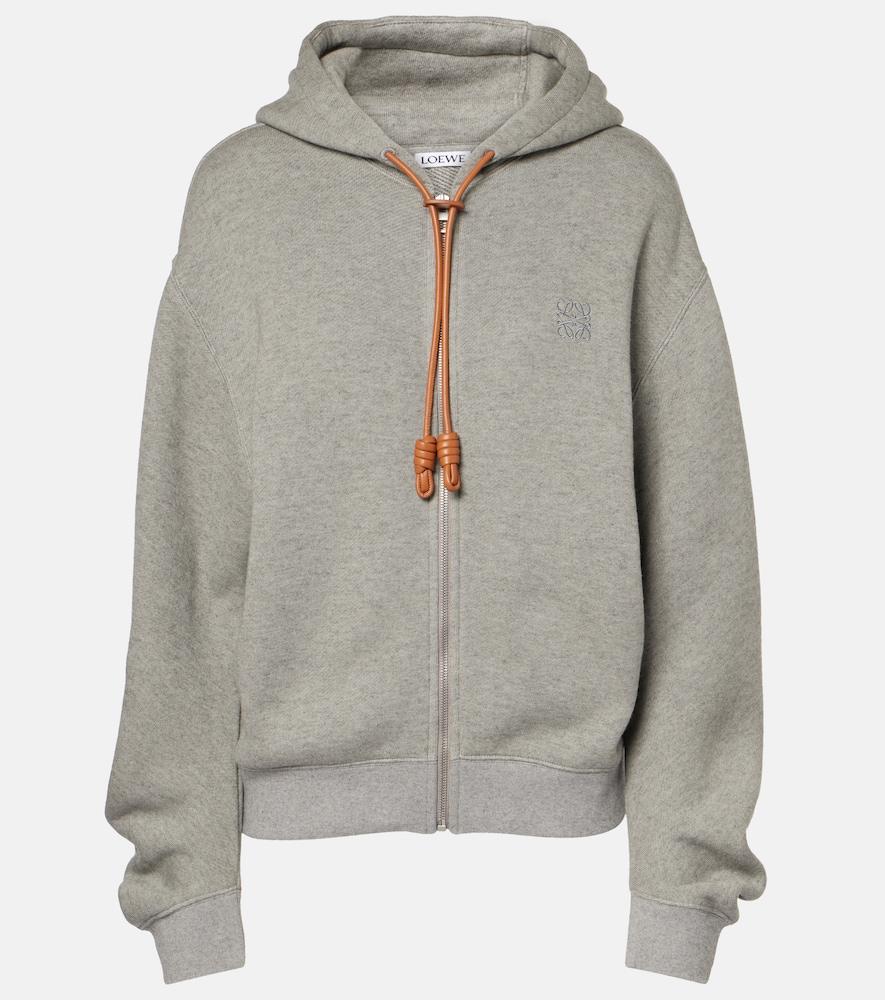 loewe flamenco cotton and cashmere hoodie