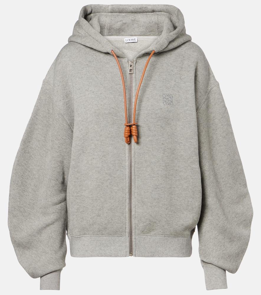 loewe flamenco cotton and cashmere hoodie