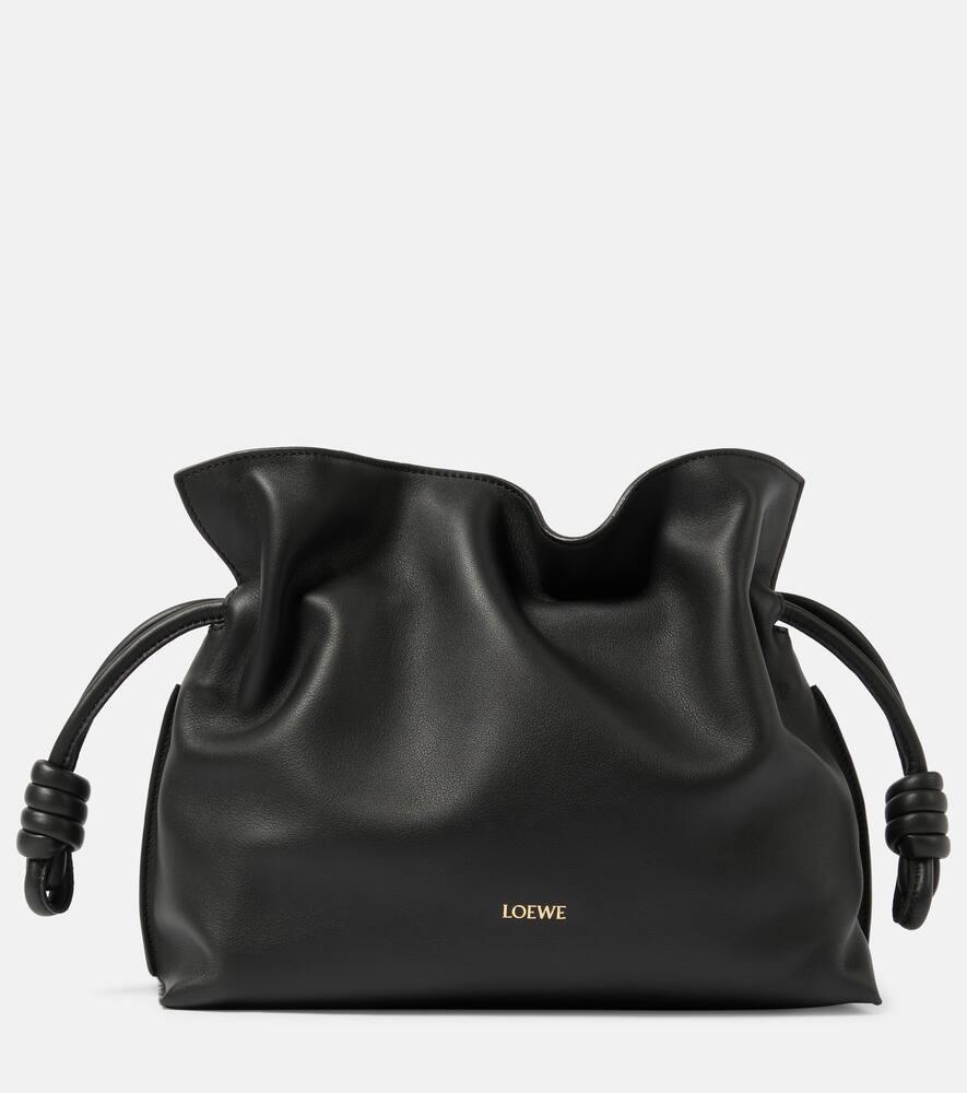 loewe flamenco leather clutch