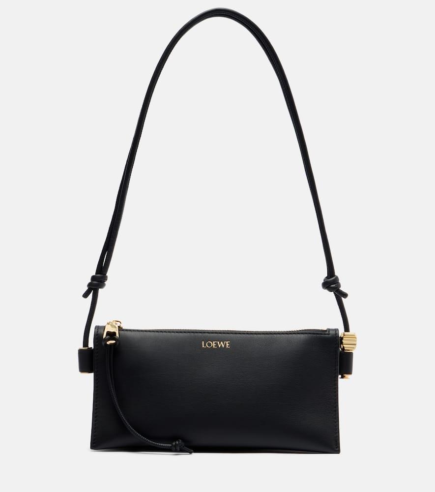 loewe glim mini leather shoulder bag