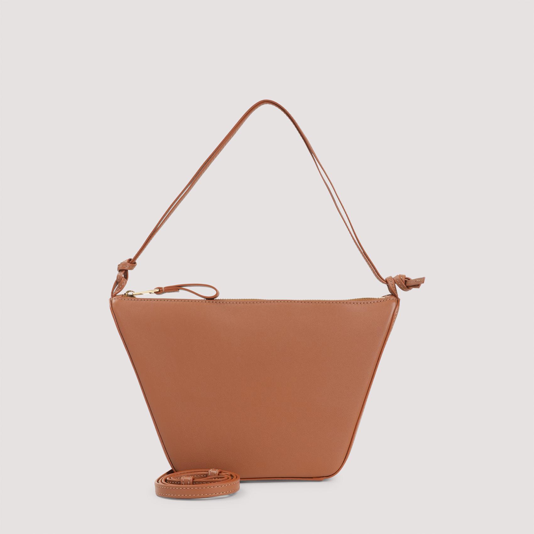loewe hammock hobo mini handbag nude & neutrals calf skin bag - women