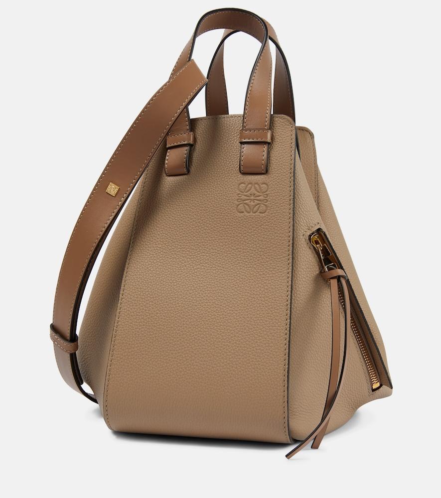 loewe hammock small leather shoulder bag
