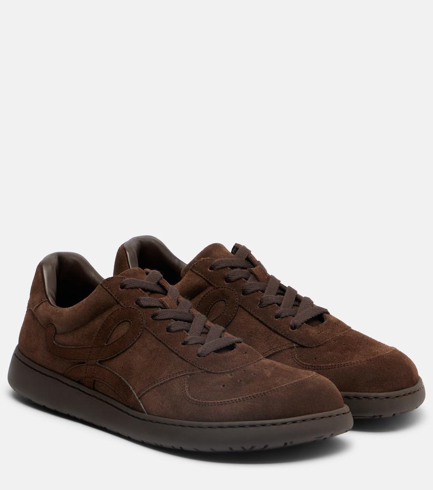 loewe jambo suede sneakers