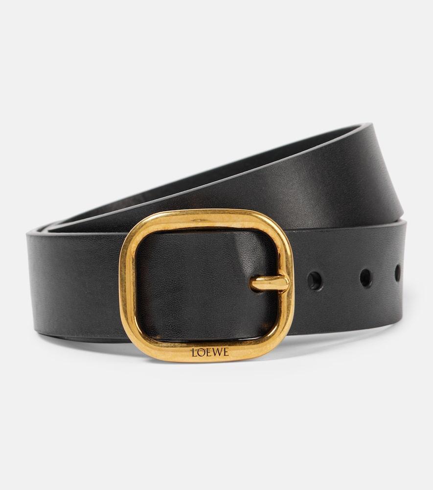 loewe leather belt