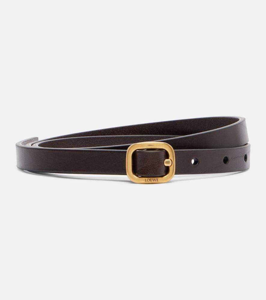 loewe leather belt
