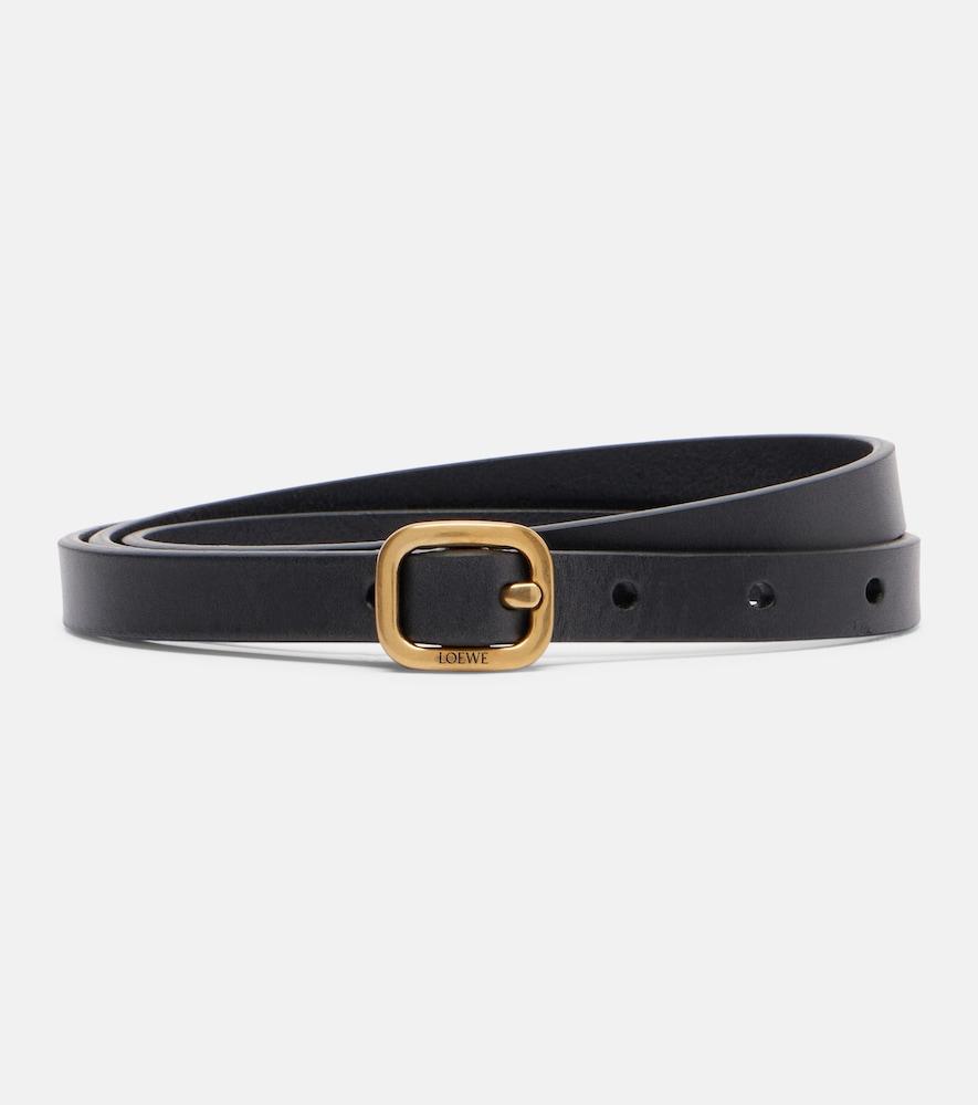 loewe leather belt