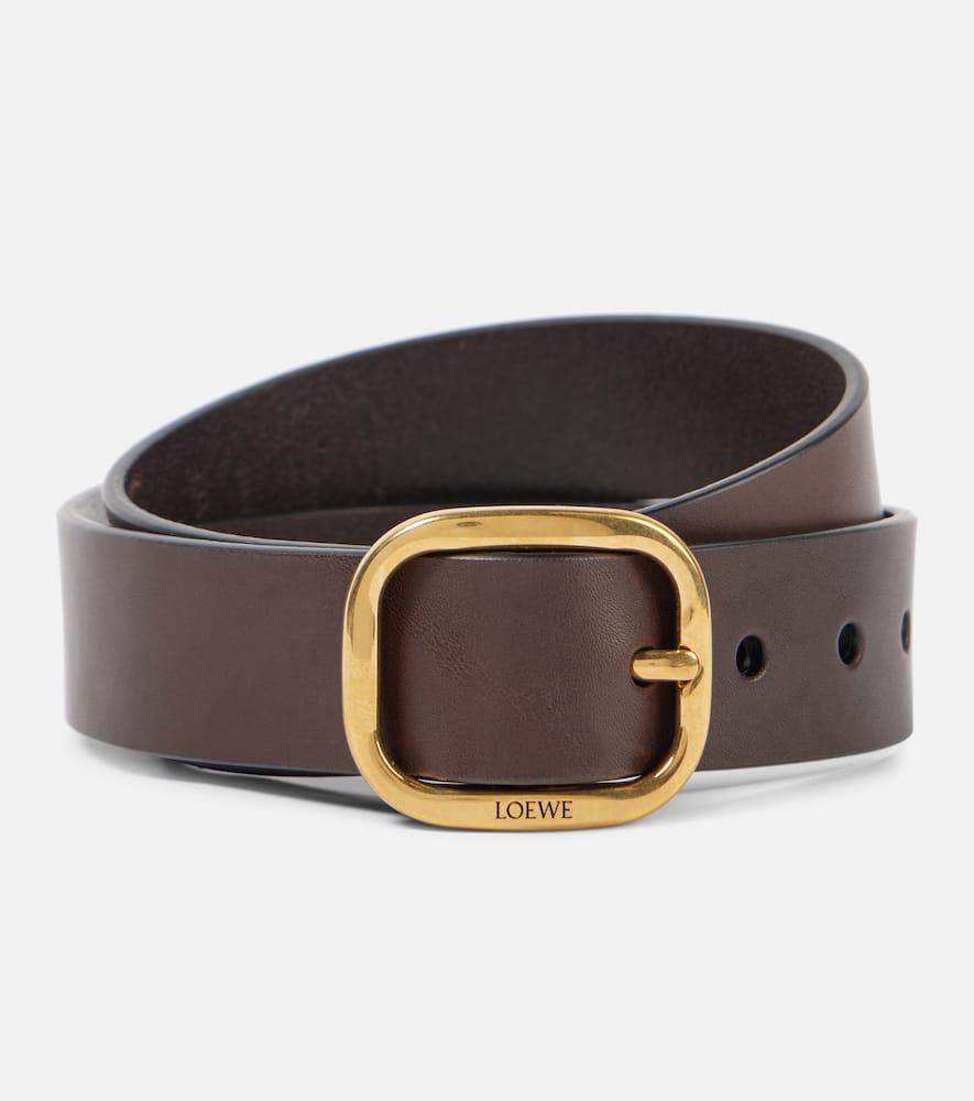 loewe leather belt