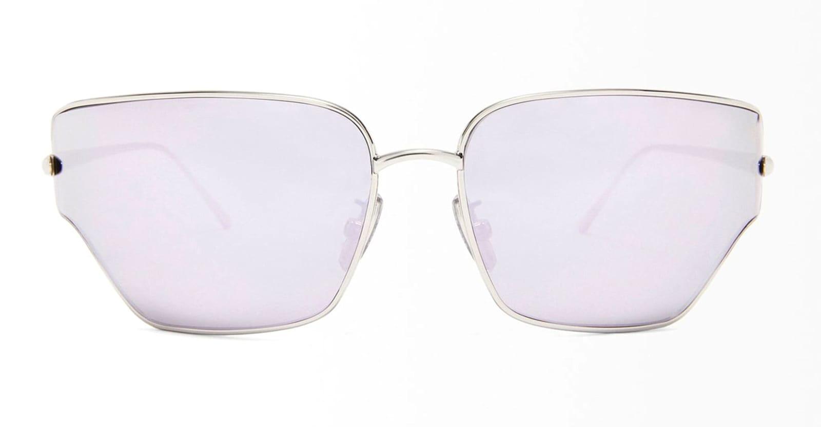 loewe lw40150u - silver sunglasses