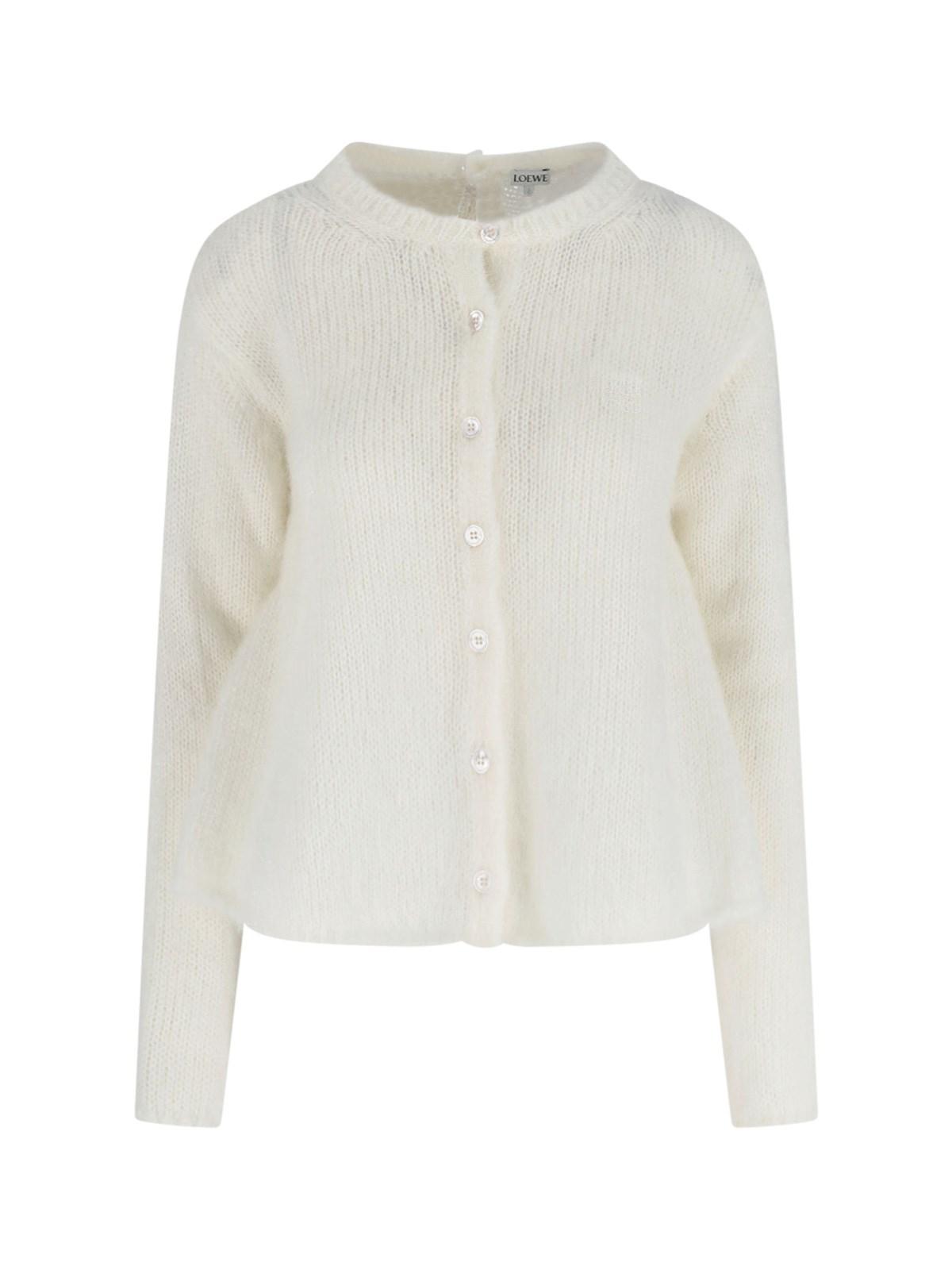 loewe mohair blend cardigan