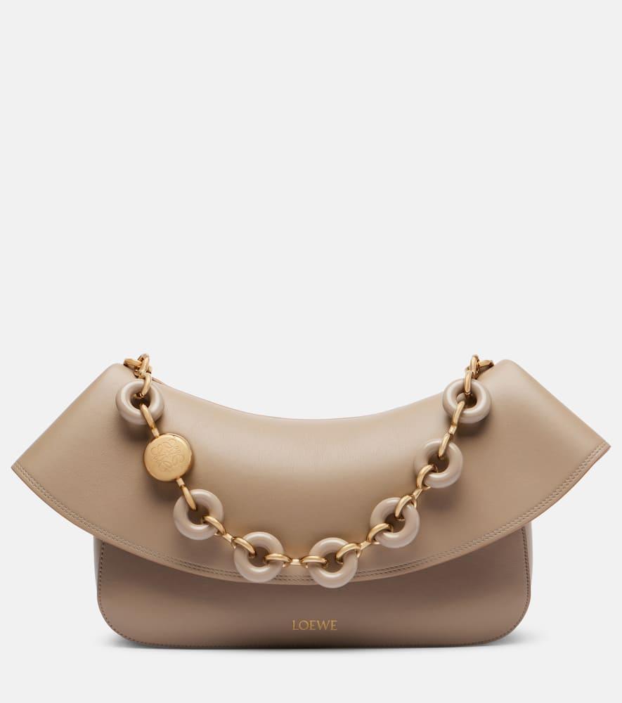loewe ola medium leather shoulder bag