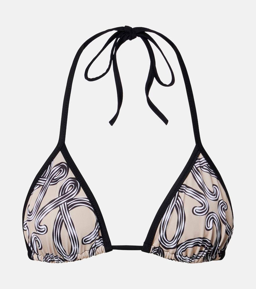 loewe paula's ibiza anagram bikini top
