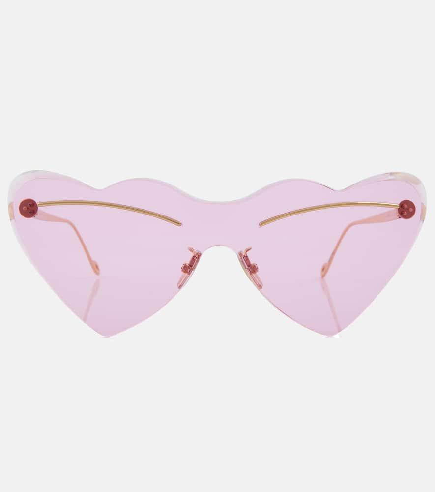 loewe paula's ibiza heart sunglasses