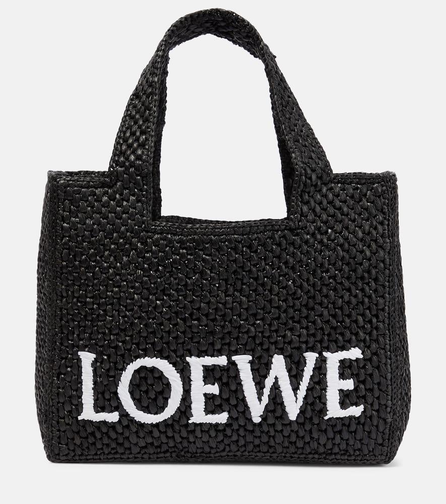 loewe paula's ibiza small logo shopper