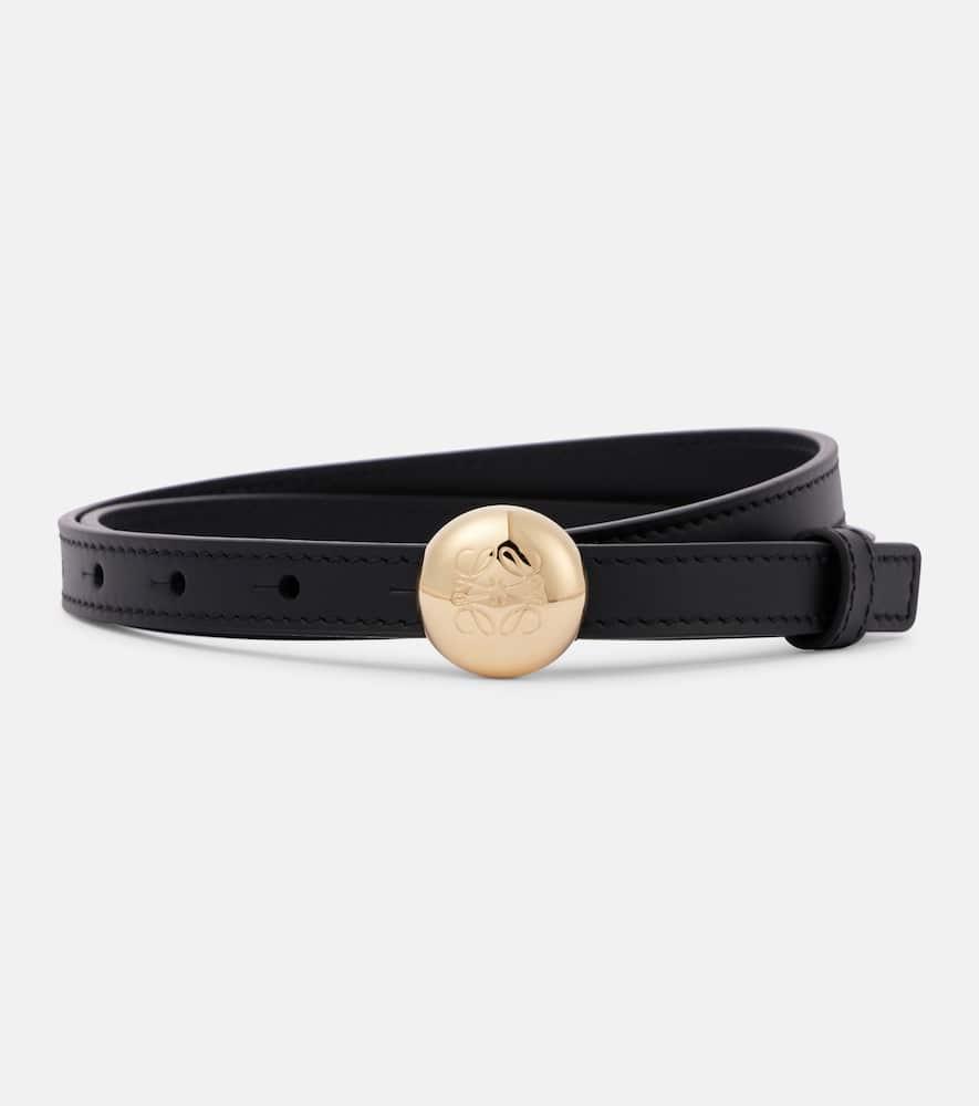 loewe pebble leather belt