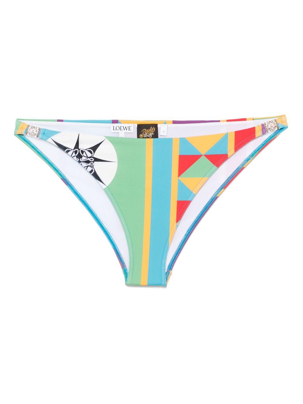 loewe printed bikini bottom