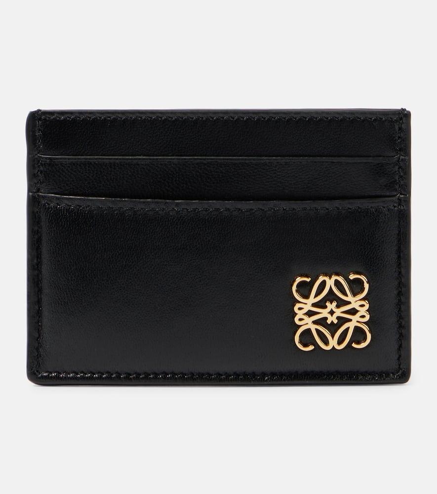 loewe puffer anagram leather card holder
