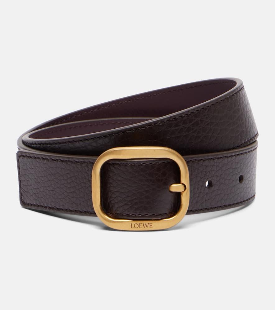 loewe rounded leather belt