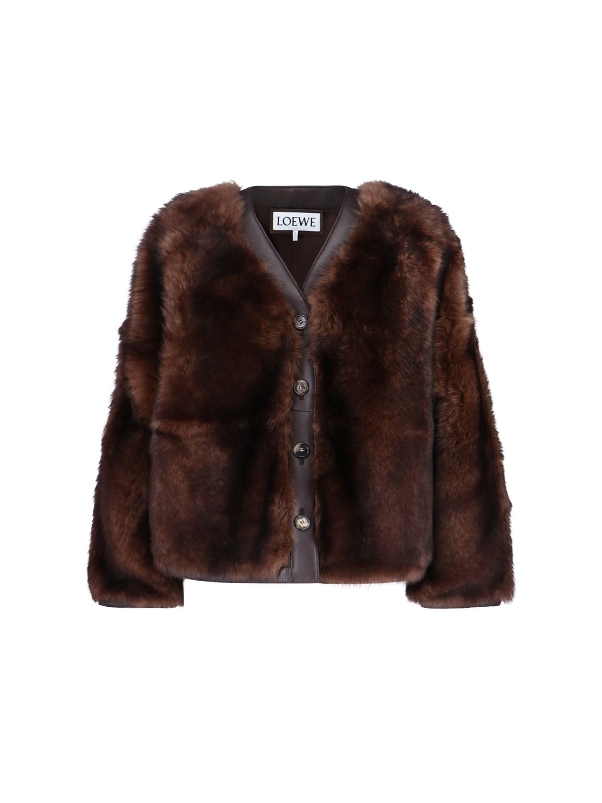loewe shearling jacket