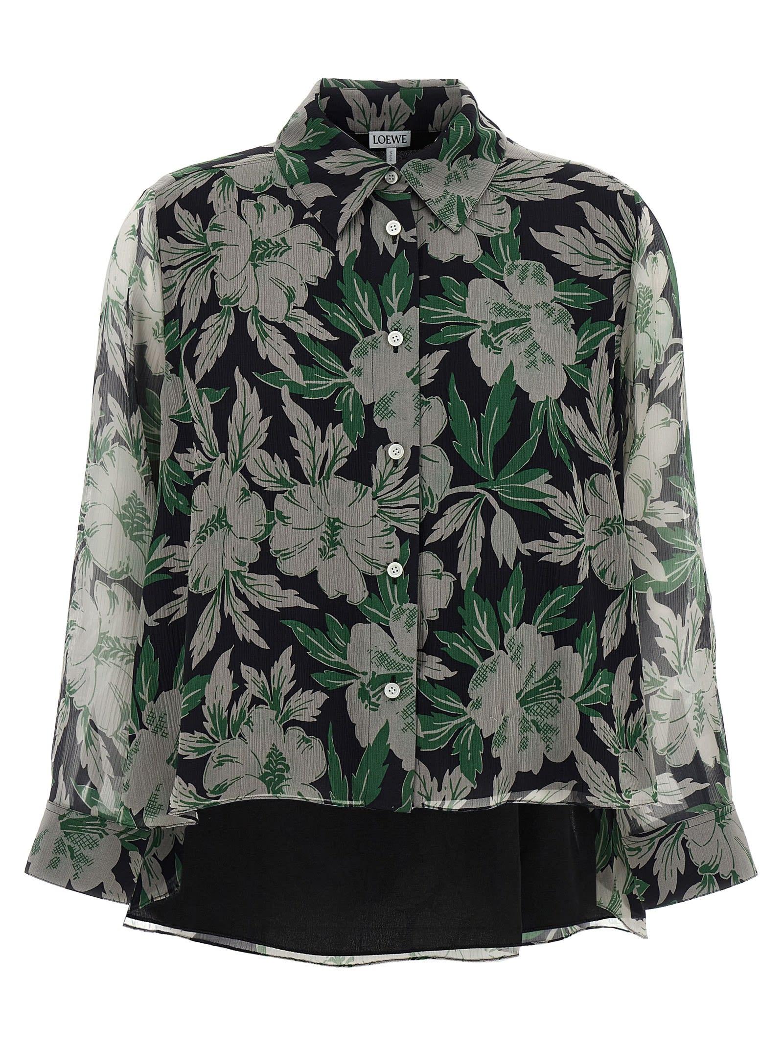 loewe silk shirt