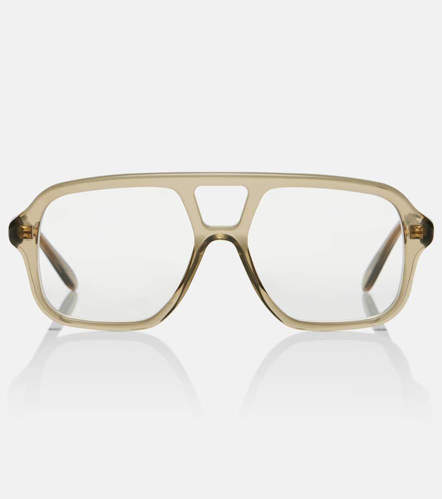 loewe slim aviator glasses
