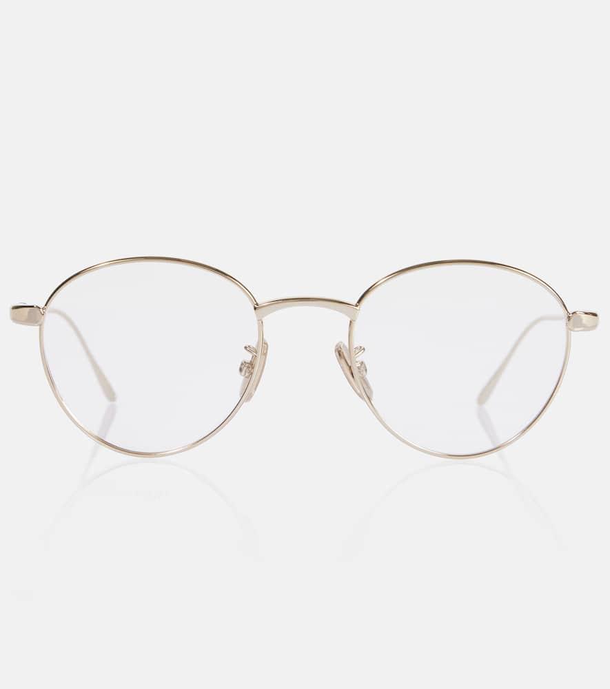 loewe slim round glasses