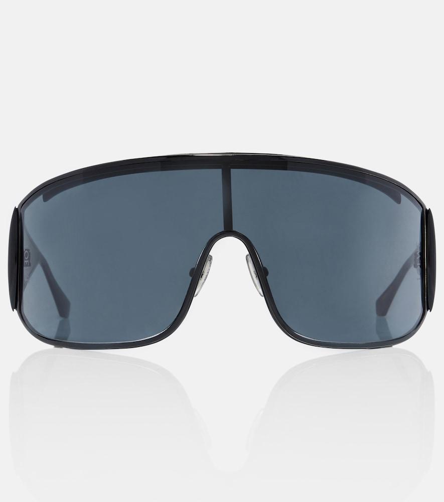 loewe speed logo shield sunglasses