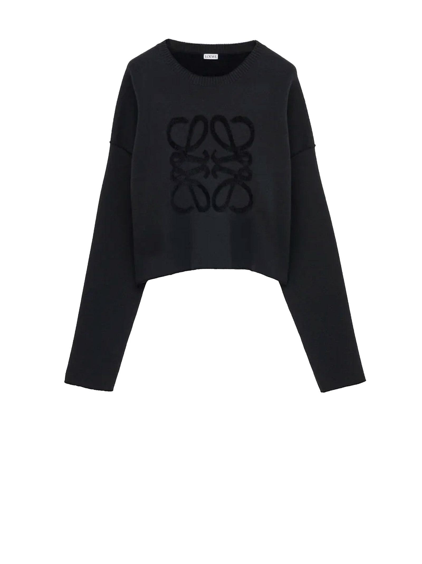 loewe sweaters black