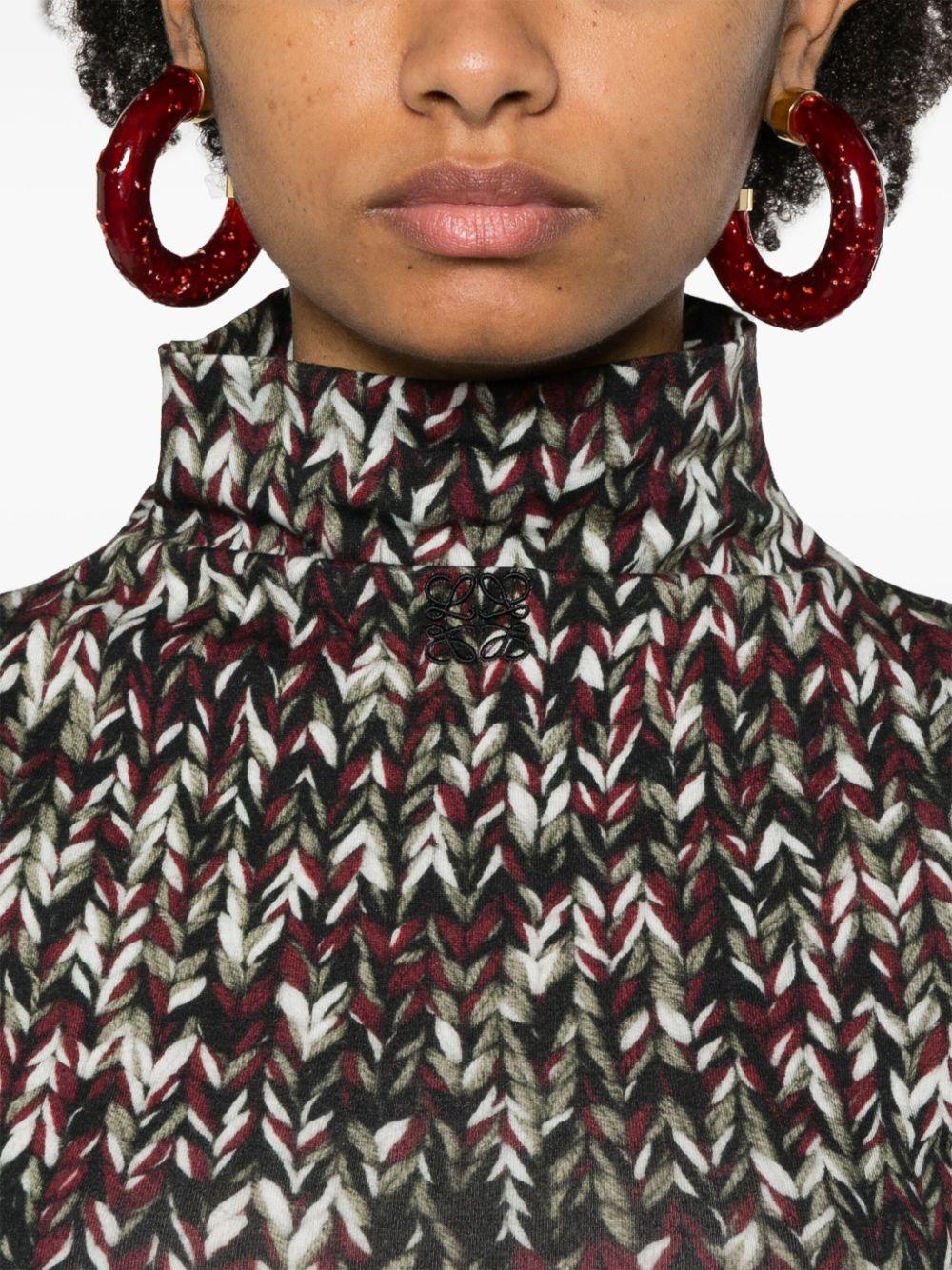 loewe sweaters multicolour cotton elastane - women